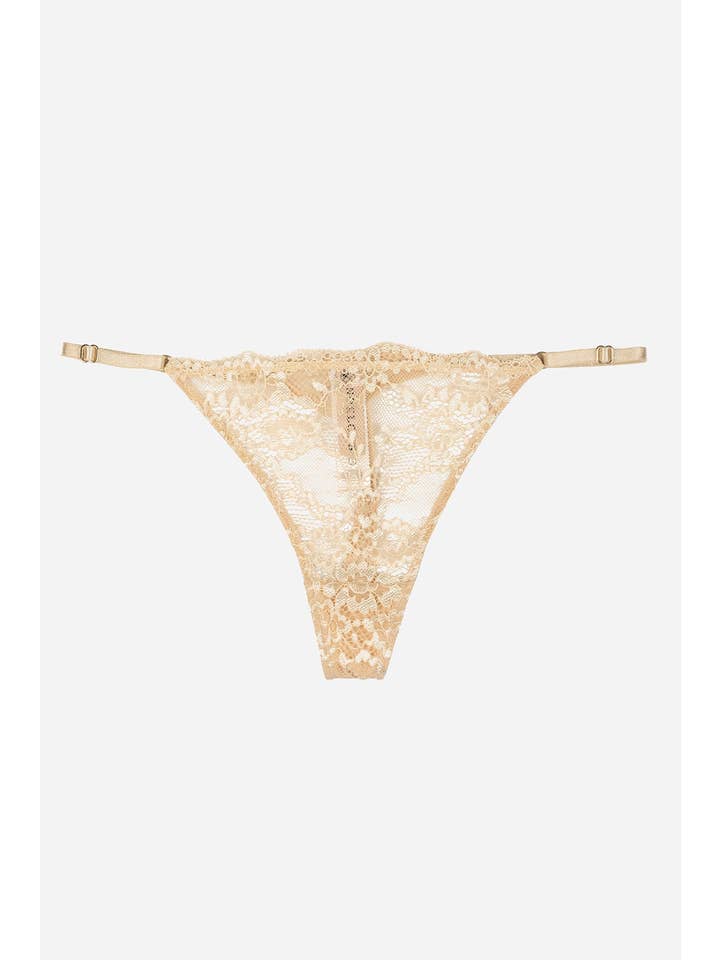 Noxlook Fashion and Lingerie - Wholesale Lingerie Set - Women's - Blush Velvet Lingerie Set Bra and G-String Set in Nude5