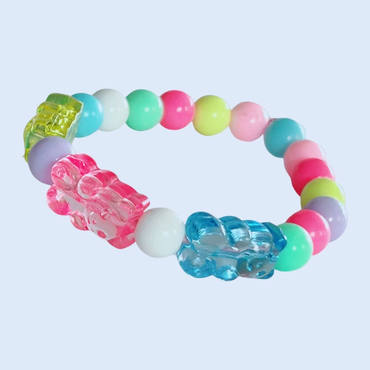Pop Cutie Accessories & Gifts - Europe – wholesale DIY Jewellery – Child – Pop Cutie Kids DIY Gummy Bear Bracelet Set - Craft Kit 3