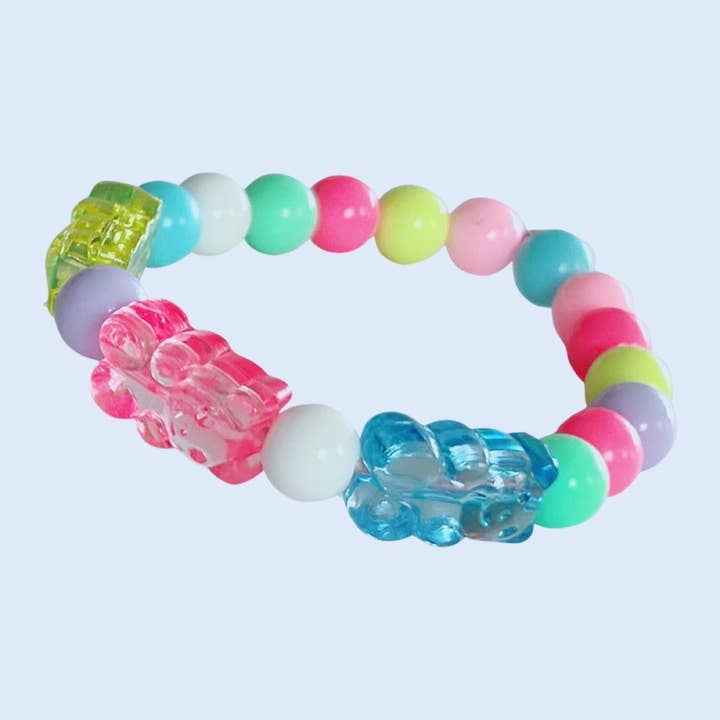Pop Cutie Accessories & Gifts - Europe – wholesale DIY Jewellery – Child – Pop Cutie Kids DIY Gummy Bear Bracelet Set - Craft Kit 3