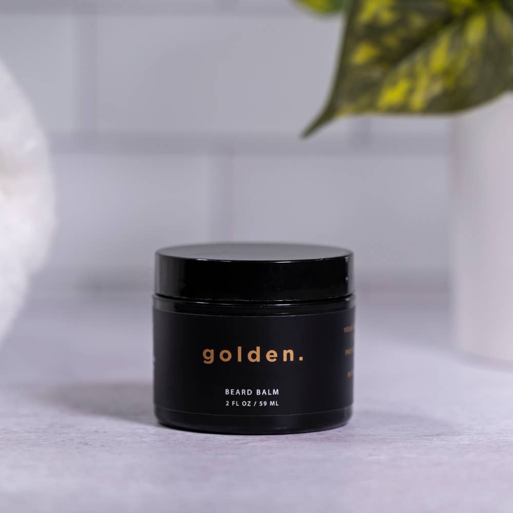 Golden Grooming Co. - Wholesale Beard Styling Product - 2oz Beard Balm1