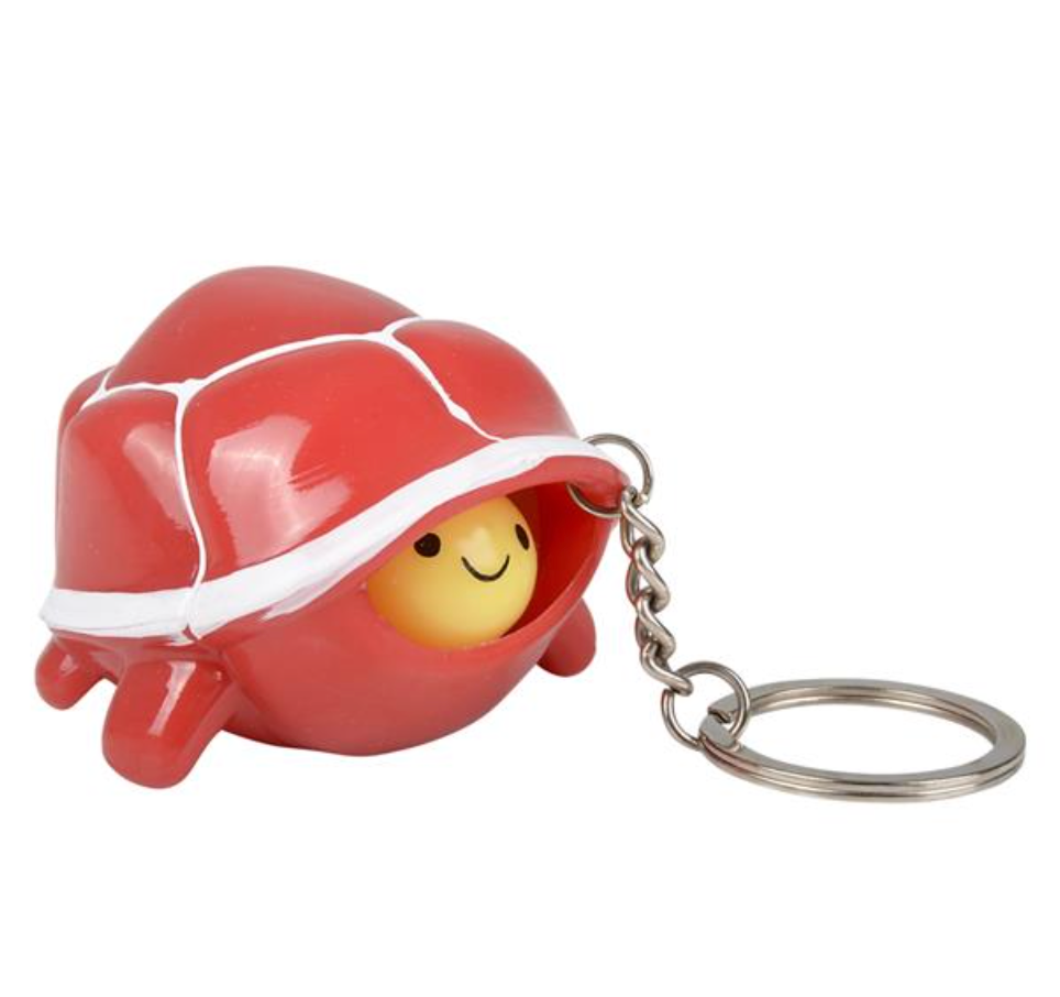 La Luna Bella - Toys - Wholesale Keychain - Kids - 2" POP OUT TURTLE KEYCHAIN LLB Keychain3