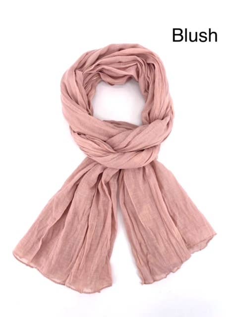 Maison Unik Accessoires - Wholesale Scarf - Unisex - Plain Cheche Scarf 100% Cotton - Unisex - 54 colors33