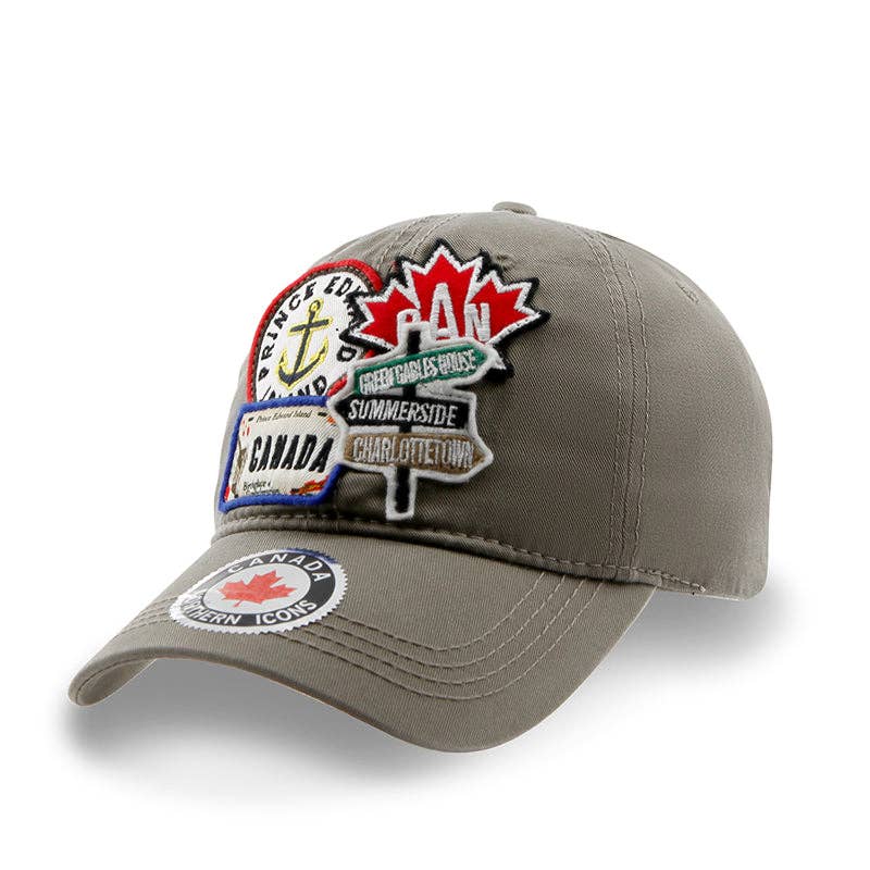 Northern Icons Canada - Wholesale Baseball Cap - Unisex - Prince Edward Island Multi-patch Cap6