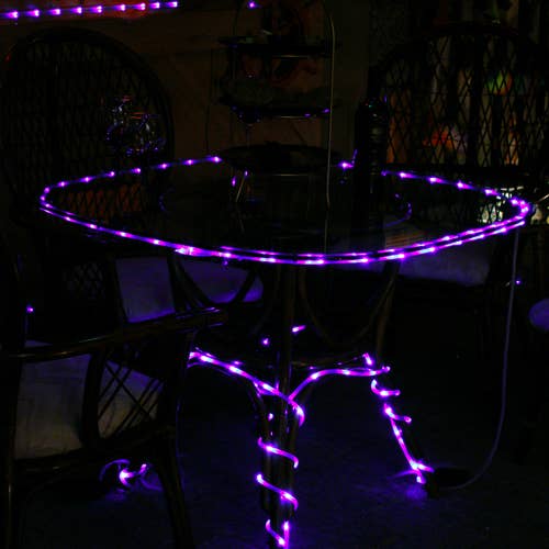 Flipo Group, Ltd. - Wholesale Outdoor/lawn light - Purple 50 LED 16-ft. Solar Rope Light2