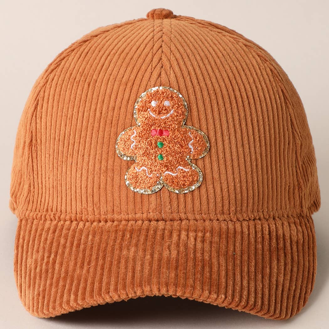 Fashion City – Engroshandel Baseballkasket - Unisex – Pepperkager Patch Corduroy baseballkasket0