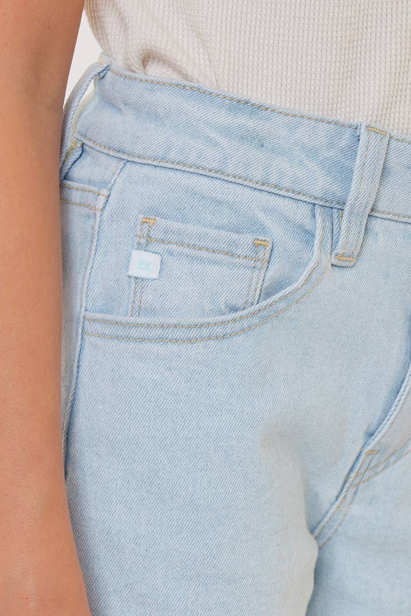 LICHT JUGEND OFFENE PACKUNG HIGH RISE WEITE BEIN JEANS-YCWD50004L für den Großhandel auf Faire9