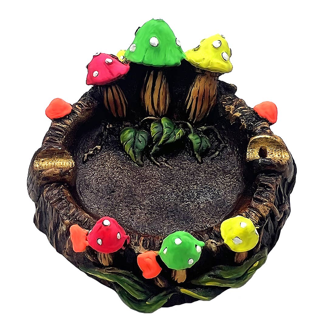 Pichincha - Vente Cendrier - Cendrier rond en forme de figurine avec plusieurs champignons11
