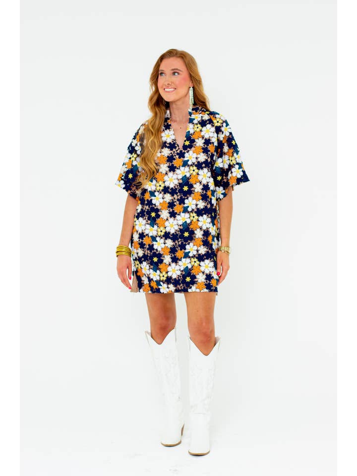 BuddyLove - Wholesale Dress - Women's - Lulu Navy Blaze Dress