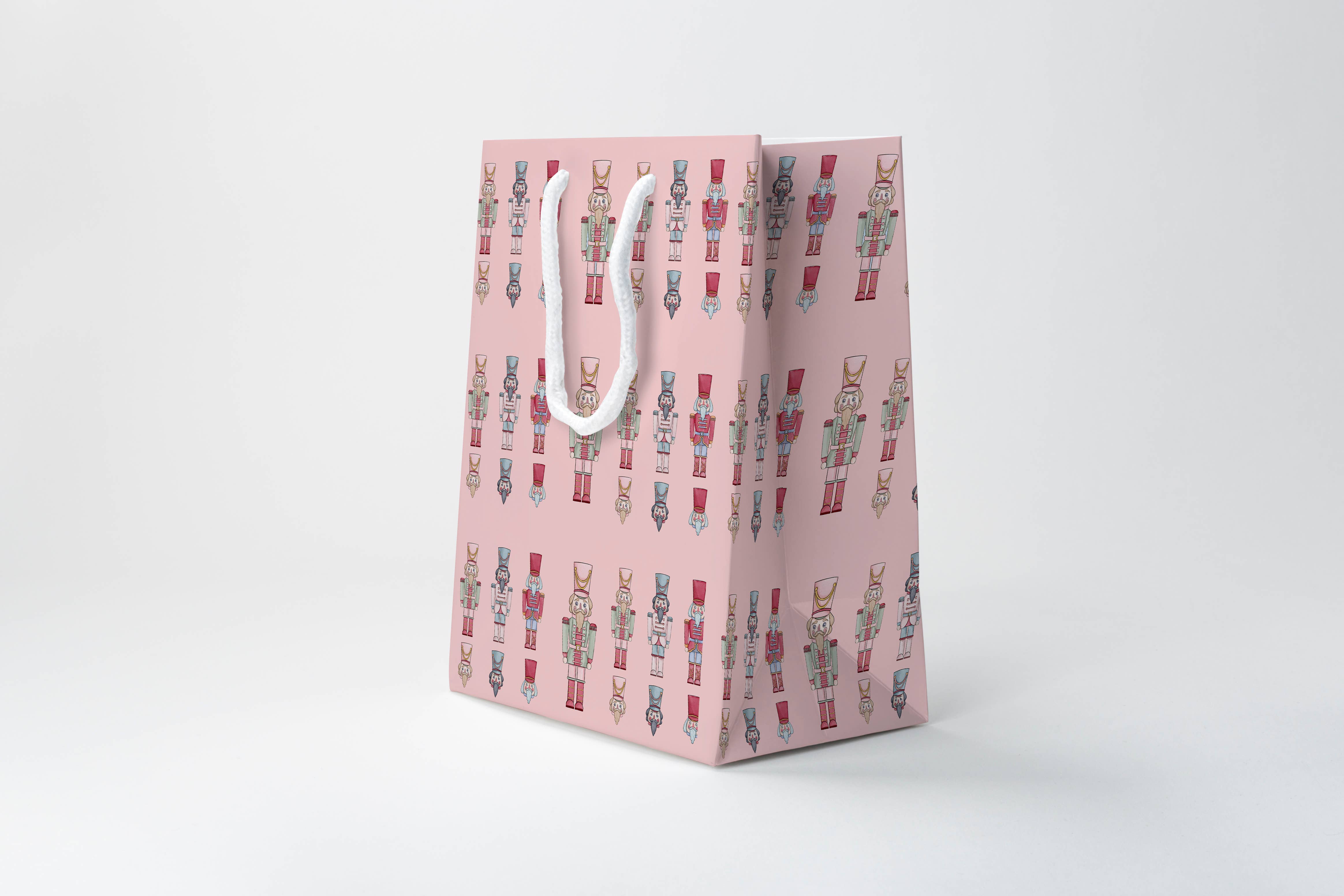 JOSIL Paperie & Gift - Wholesale Gift Bag - Pink Nutcracker Gift Bag1