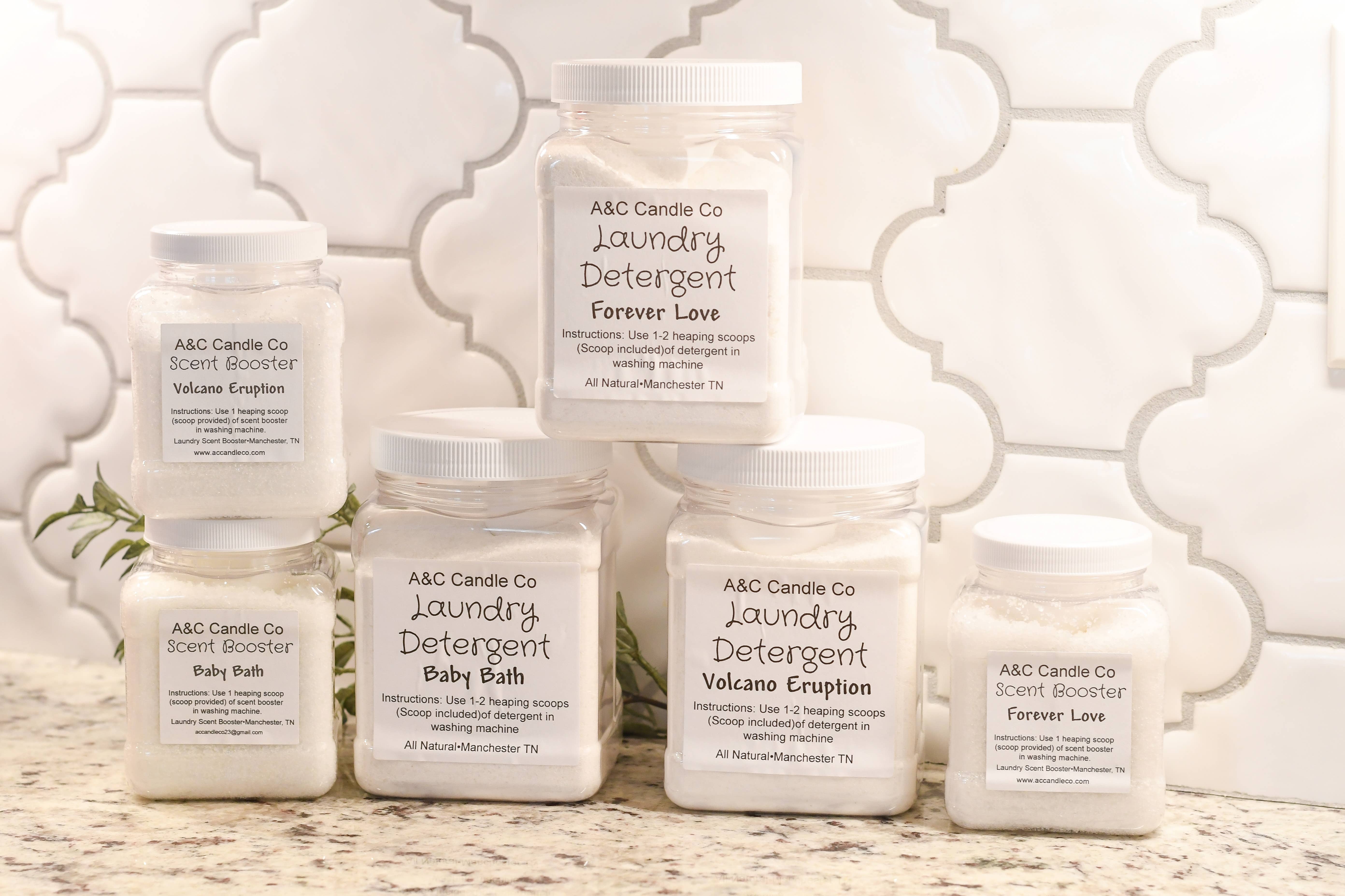 A&C Candle Co - Wholesale Laundry Detergent Powder/Pods - All Natural Laundry Detergent1