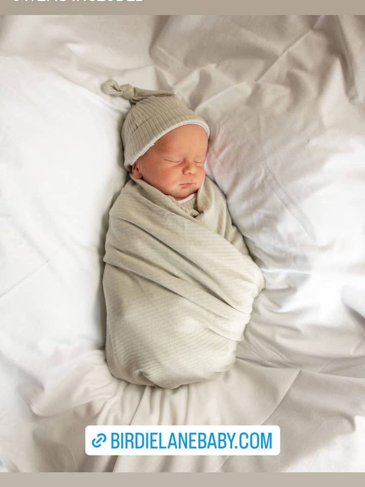 Organic Cotton Newborn Bundle for wholesale by Birdie Lane Baby + Kids