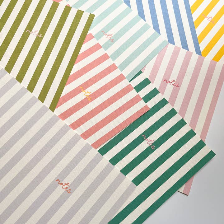 Carnet à rayures avec couleur contrastante et autres tendances Résultats pour carnet note en vente B2B. Retours gratuits et paiement à 60 jours sur Faire sur Faire.