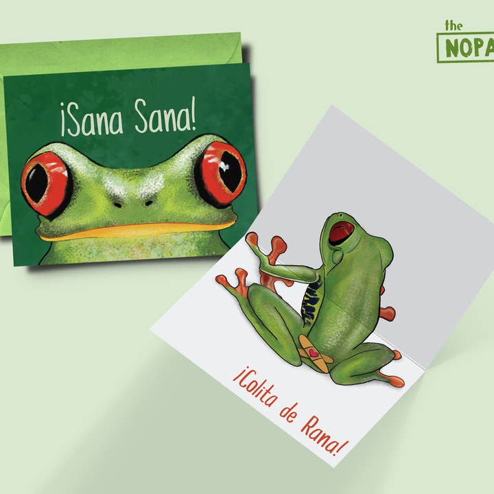 ¡Sana Sana! Greeting Card for wholesale by The Nopalito Shop