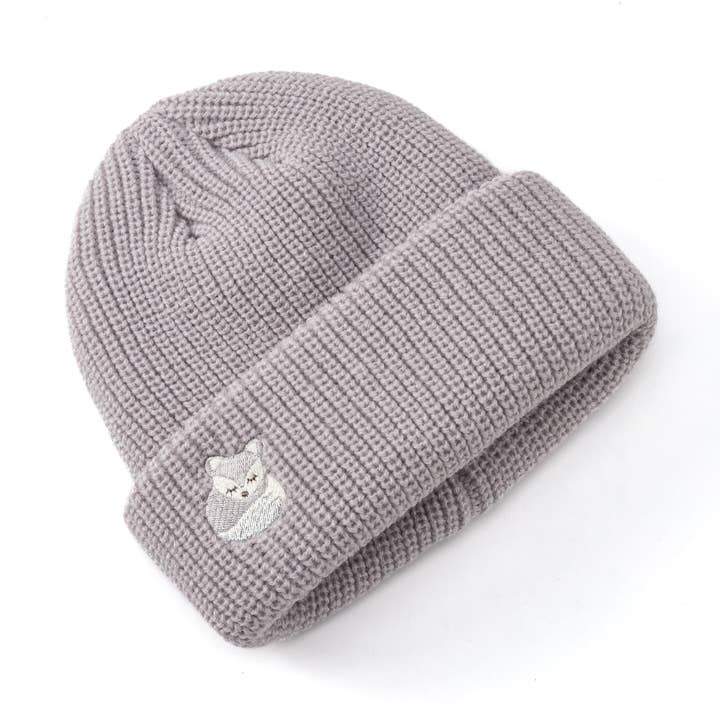 Kids’ Fox Beanie – Ultra-Soft Knit Hat with Cute Fox for wholesale by Peppercorn Kids