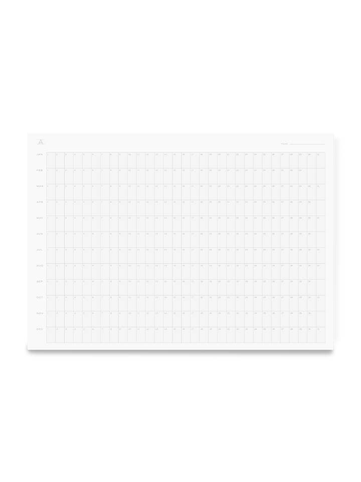 Odaterad årlig planeringskalender för wholesale av Appointed