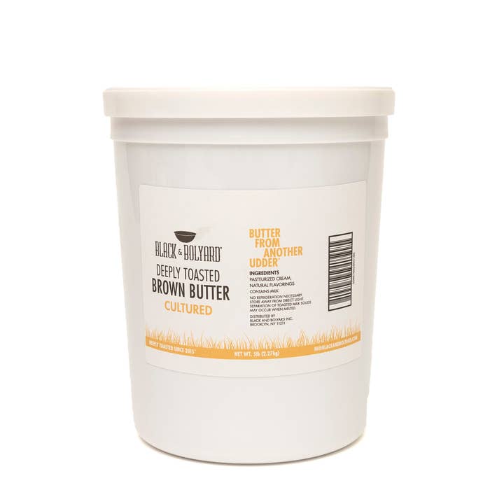 Black & Bolyard - Wholesale Butter - Foodservice 80 FL. OZ. Tub Brown Butter