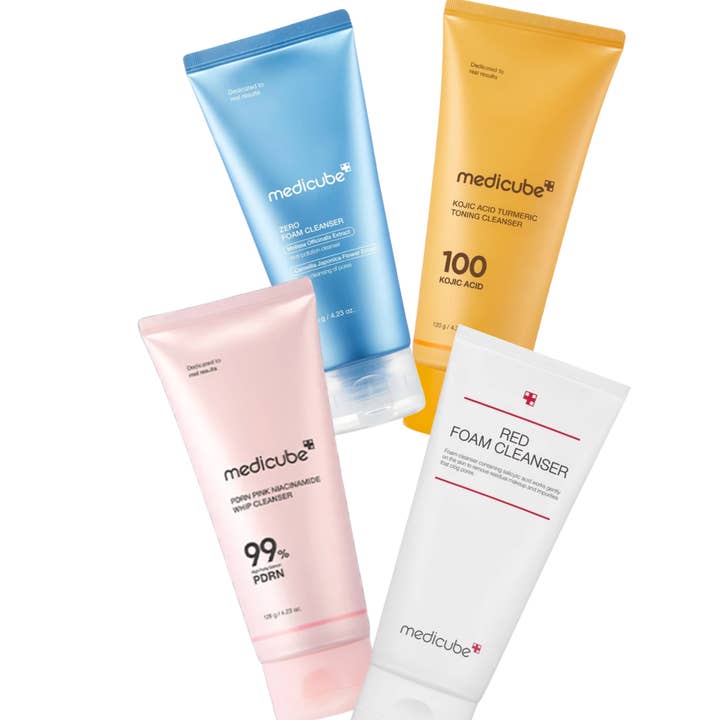Medicube Cleanser Trio for wholesale by Coastside Skin
