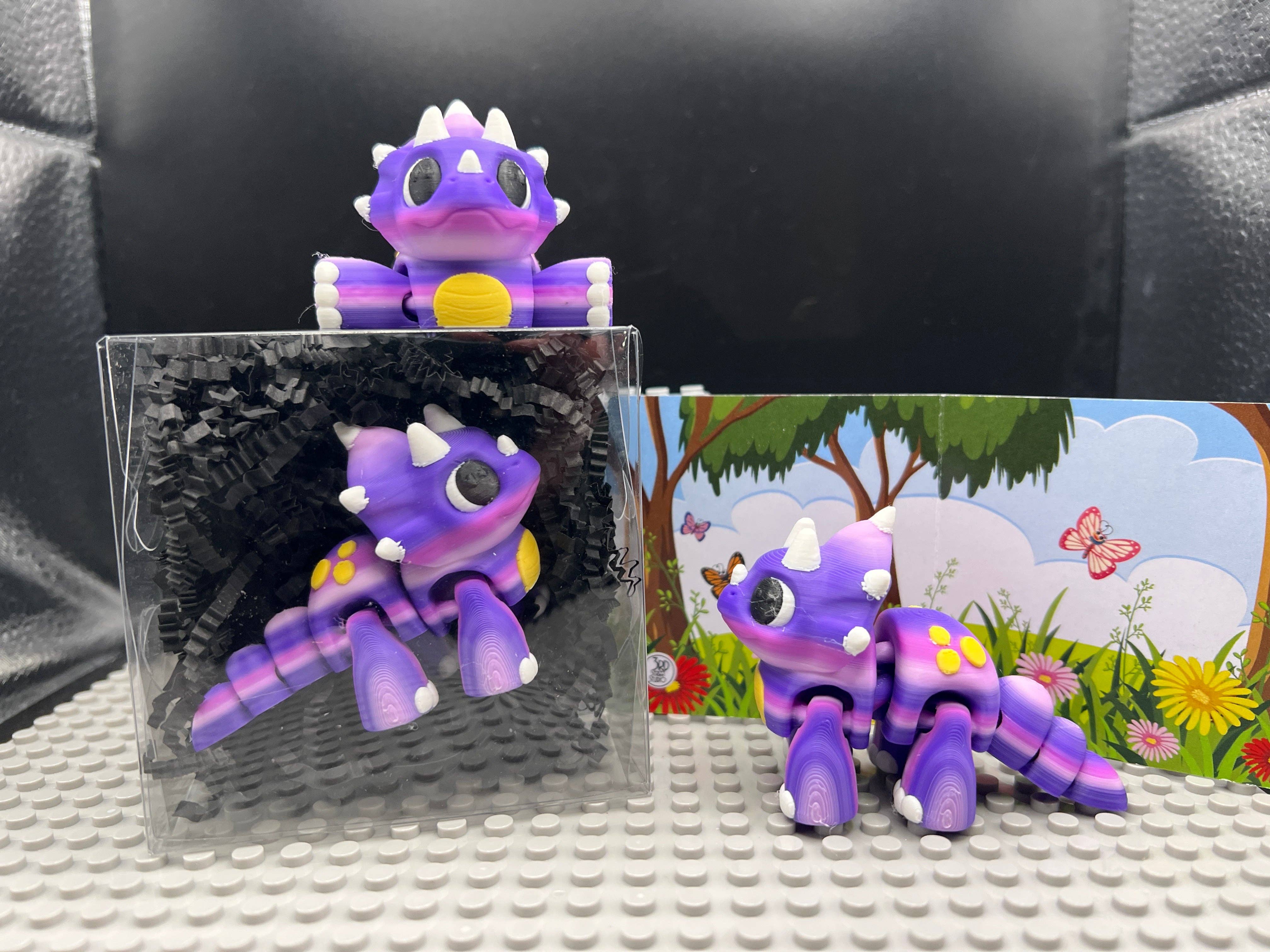 Third St. Studio - Wholesale Fidget Toy - Kids - Triceratops3