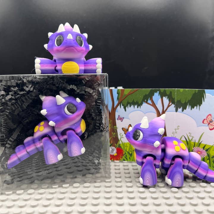 Third St. Studio - Wholesale Fidget Toy - Kids - Triceratops3