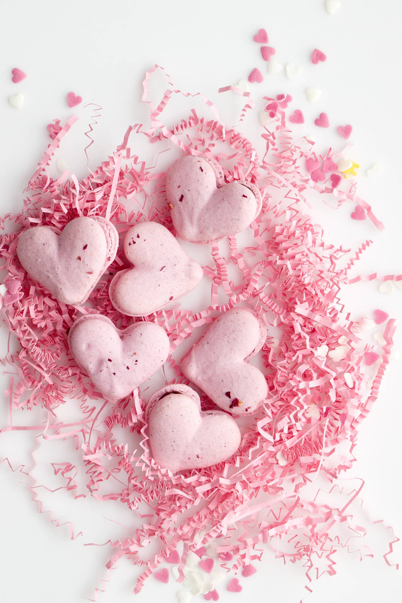 Verón - Vente Biscuits - Cœurs de Macaron à la Rose et au Chocolat pour la Saint-Valentin - EN GROS2