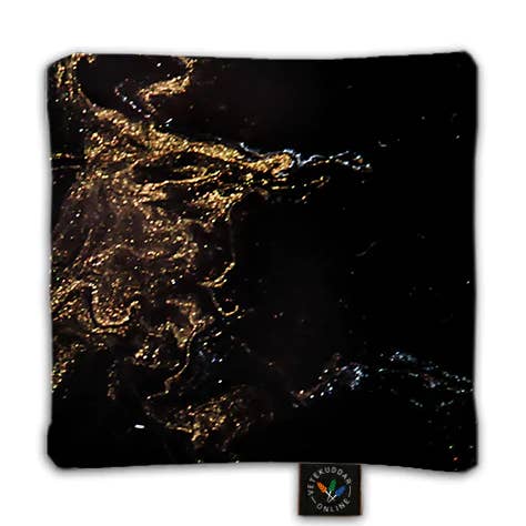 Tarwe kussen/Heat Pad in Satijn - Night Dust - 16x16 cm voor wholesale door VeteKuddar.online