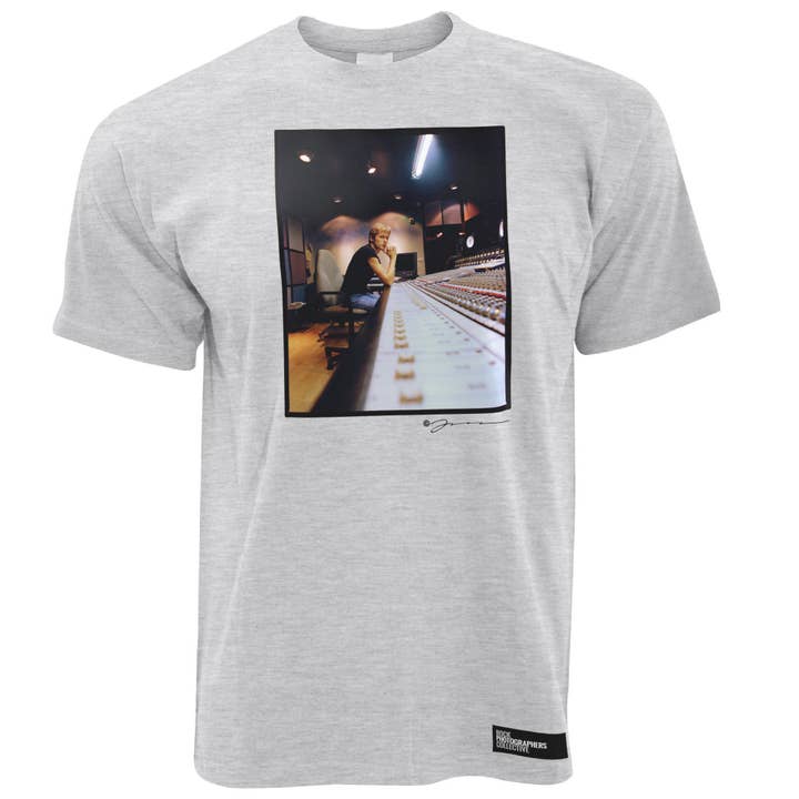 Rock Photographers Collective - Venta al por mayor Camiseta estampada - Hombre - Camiseta hombre Brett Anderson of Suede (JB) f/c location