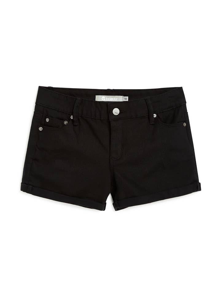 GIRLS-FIVE POCKET MINI ROLL SHORT/22530-M9YB for wholesale by Tractr Jeans