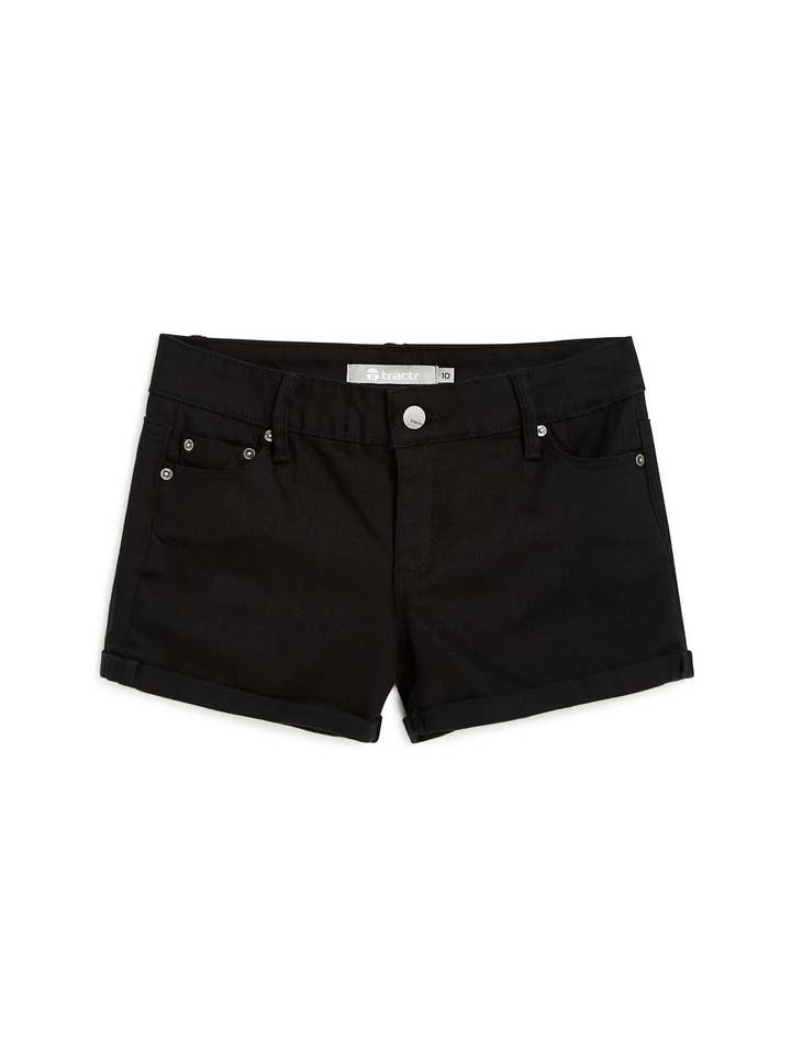 GIRLS-FIVE POCKET MINI ROLL SHORT/22530-M9YB for wholesale by Tractr Jeans