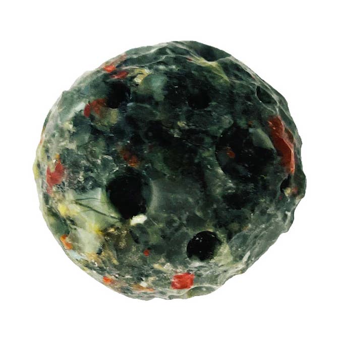 France Mineraux - Wholesale Spiritual Stone/Crystal - Bloodstone Planet - 40mm0