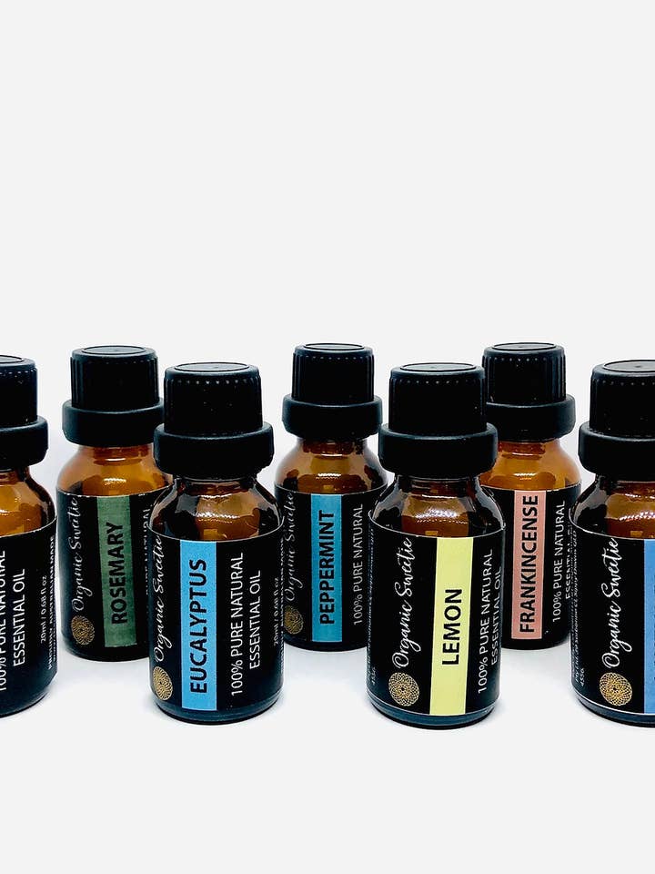 Basic Starter Set - Everyday Single Essential Oils for wholesale by The Organic Sweetie
