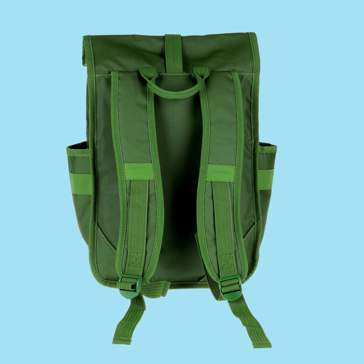 Goodordering – wholesale Backpack – Unisex – Green Mini Rolltop Backpack Eco Monochrome15