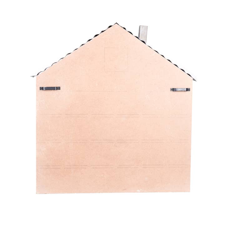 Transpac - Wholesale Advent Calendar - CLOSEOUT MDF Christmas Countdown House