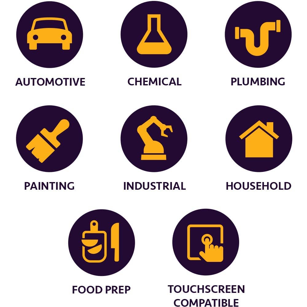 Inspire – Großhandel Reinigungshandschuhe – Inspire 8 MIL Handschuhe, 1000 Stück6