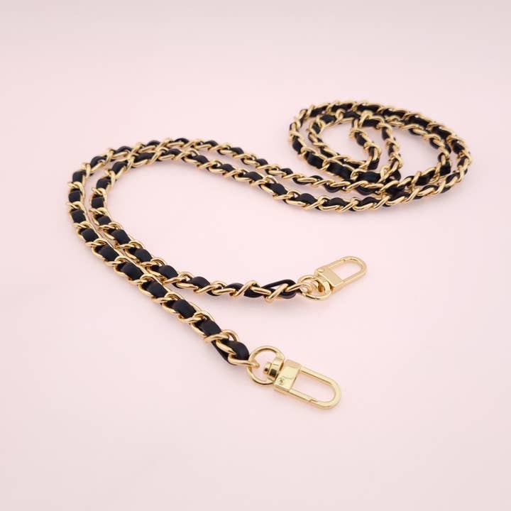 Handykette Metal Black Gold für den Großhandel von Keewee - Nicole Leschner