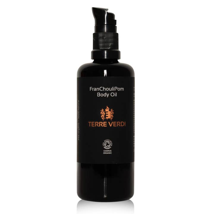 FranChouliPom Body Oil - Organic Luxury Oil for wholesale by Terre Verdi