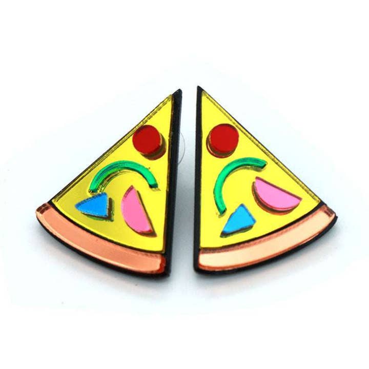 Funk Da Queen - Vente Clous d'oreille - Boucles d’oreilles pizza0