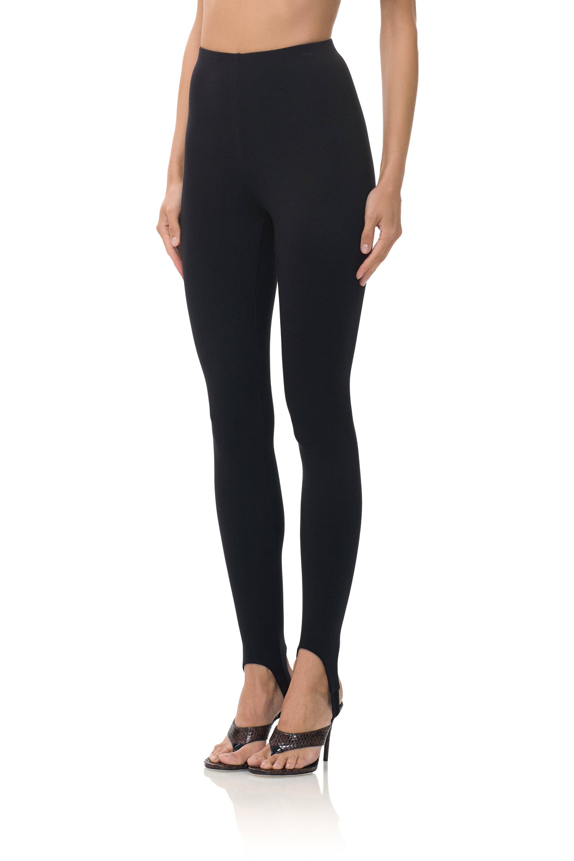 Noir Leggings Jasmine Stirrup - Nero in vendita all'ingrosso su Faire3