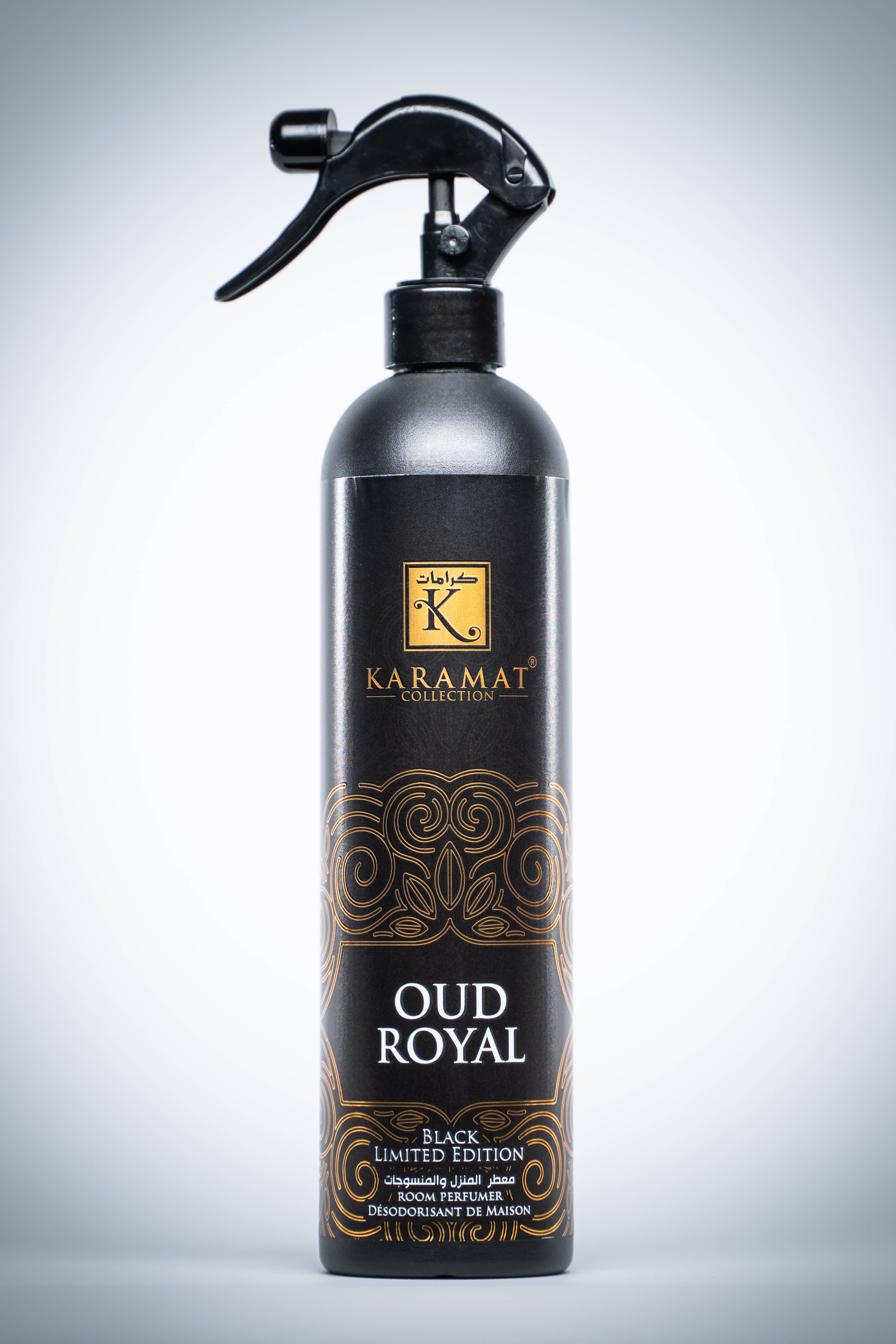 MAISON KARAMAT - Wholesale Room & Linen Spray - AIR FRESHENERS 500ML BLACK EDITION3
