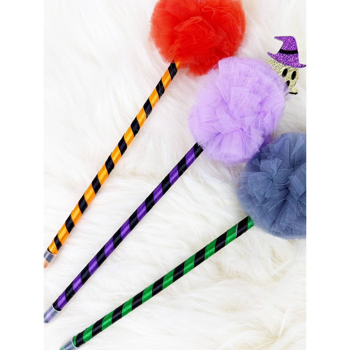 MIX COLOR Halloween Theme PomPom Pen for wholesale on Faire5