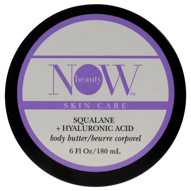 NOW BEAUTY Squalane & Hyaluronic Acid Body Butter - 6oz for wholesale by Now Beauty
