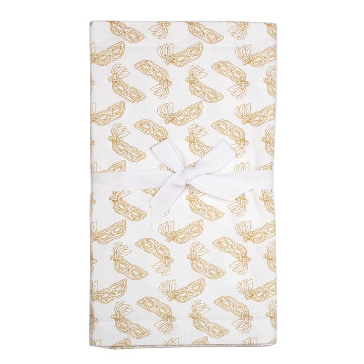 Masquerade Runner White/Light Gold 13x60 for wholesale by The Royal Standard