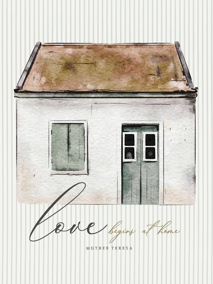 Love Begins At Home for wholesale by Kbelt Designs