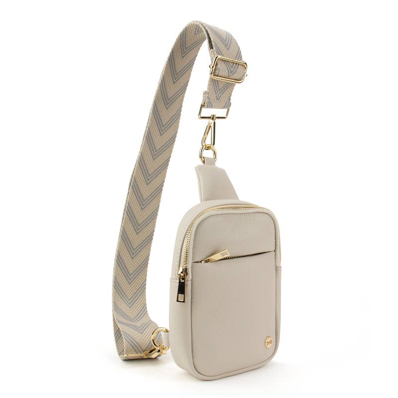 Babs + Birdie - Wholesale Crossbody Bag - Women's - The Harlow |  Sling Bag with Chevron Strap | 3 Colors 12