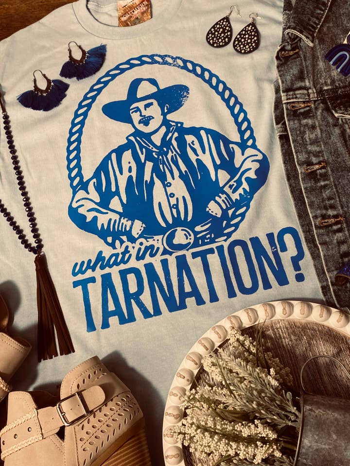 Qu'est-ce que c'est que ce bazar - T-shirt style western pour hommes ou femmes pour la vente par Southern Fashion