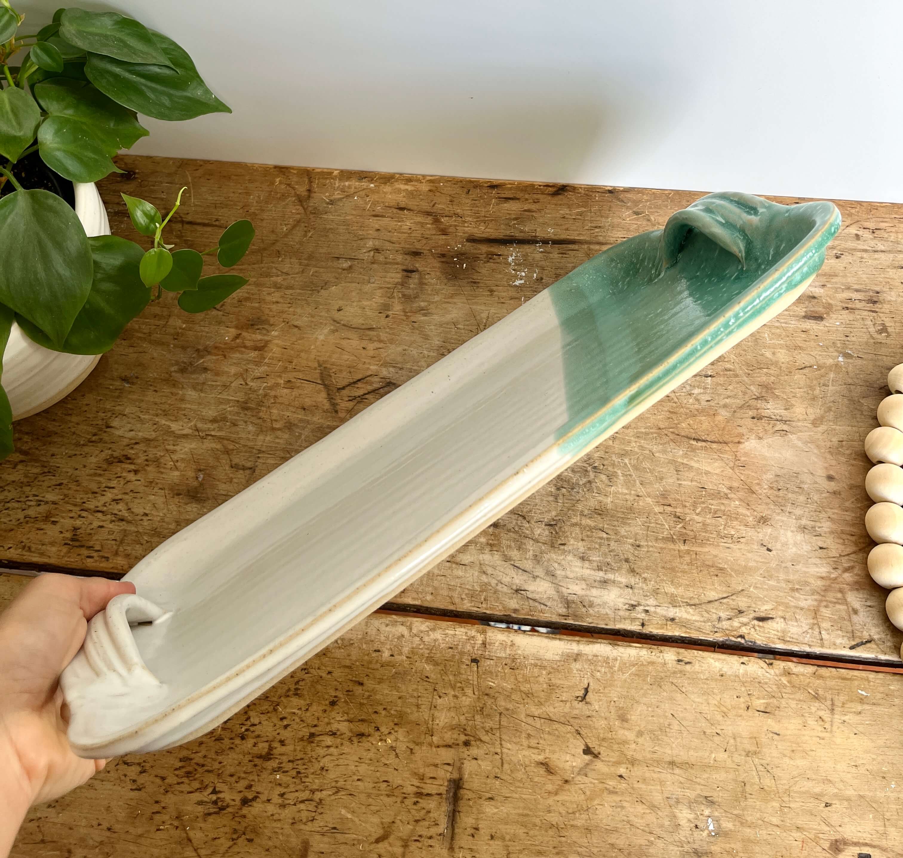 Coastal Clay Co. - Wholesale Platter - Large Serving Platter Handmade Pottery Tray7