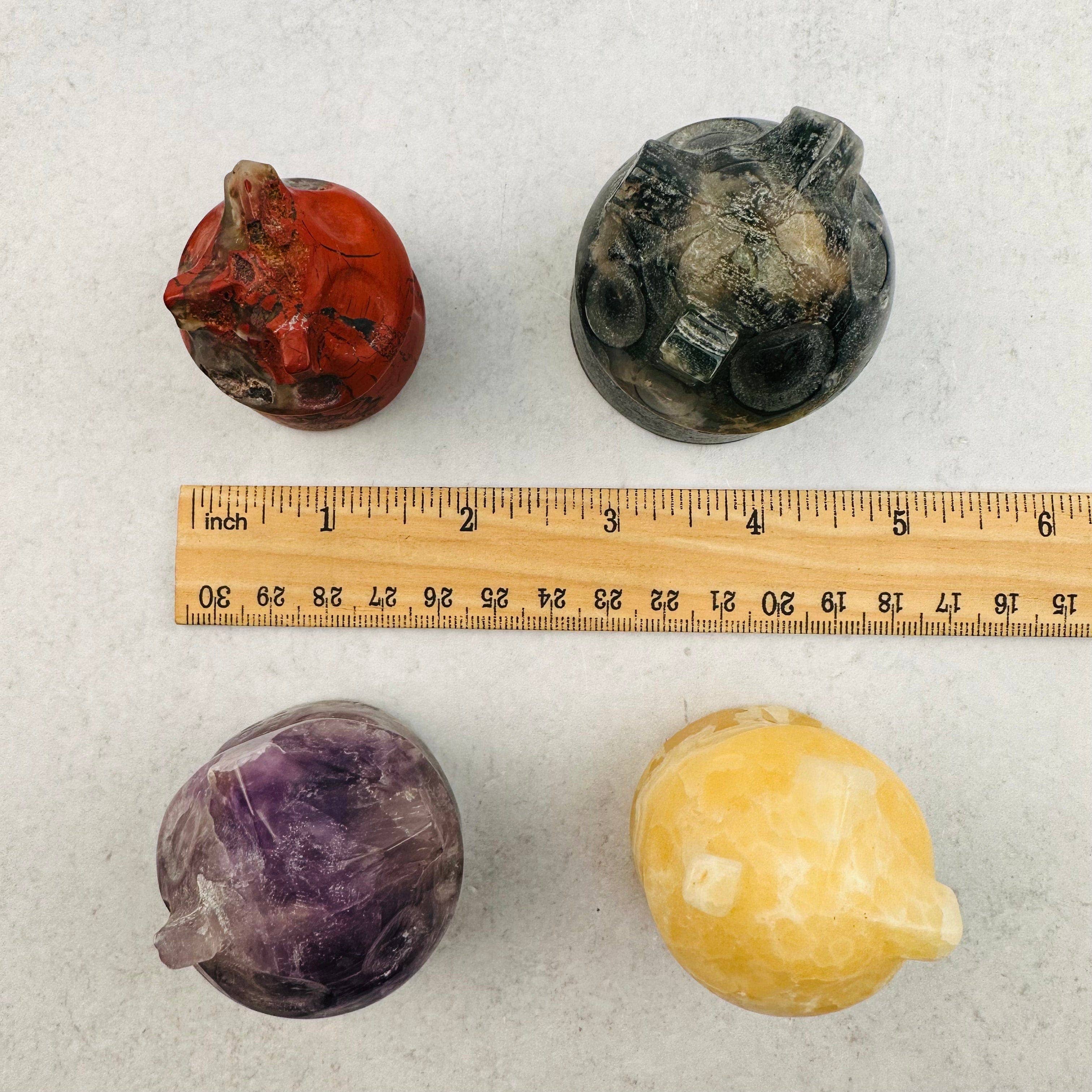 Rock Paradise - Wholesale Spiritual Stone/Crystal - Crystal Mushroom House- Crystal Fairy Garden Carving You Cho10