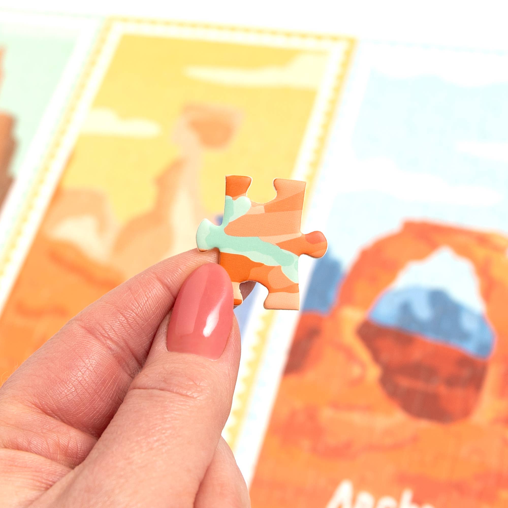 Pippi Post - Vendita all'ingrosso Puzzle - Bambini - Parchi Nazionali dello Utah - Puzzle Panoramico da 400 Pezzi2