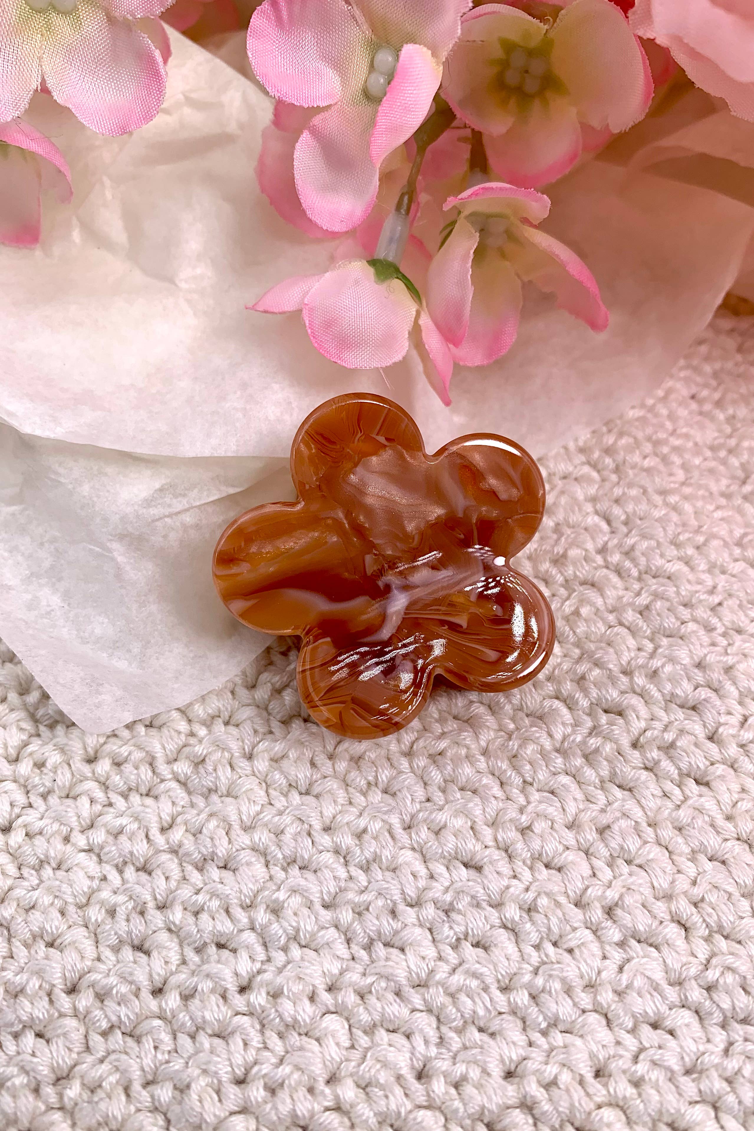 BYREN | ÉLINE L'ATELIER - Wholesale Hair Accessories Set - Women's - Mini flower clip 4cm YH502