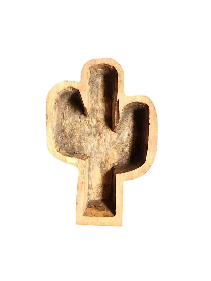 Kaktus træ skål for engroshandel hos Luises Perez Imports LLC