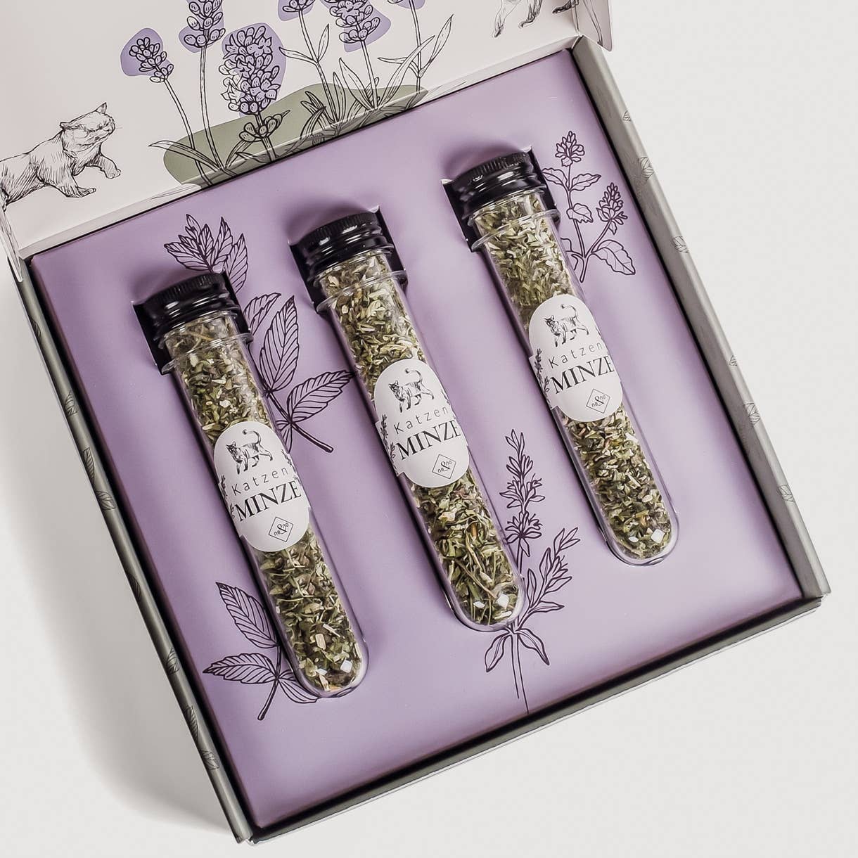 ne&no – wholesale Leksak - Katt – ne&no® Naturlig kattmynta - Set med 3 i elegant presentförpackning8
